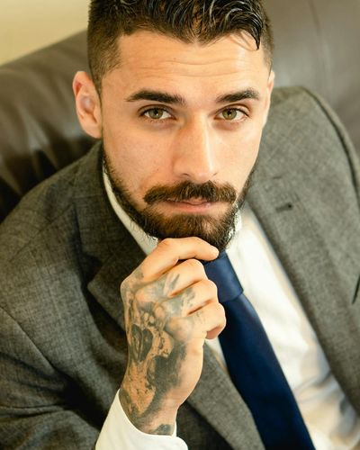 Risk director professional portrait in business suit